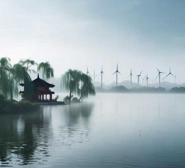 阳澄湖二,技术与自然的和谐共生的典范 阳澄湖二,技术与自然的和谐共生的典范